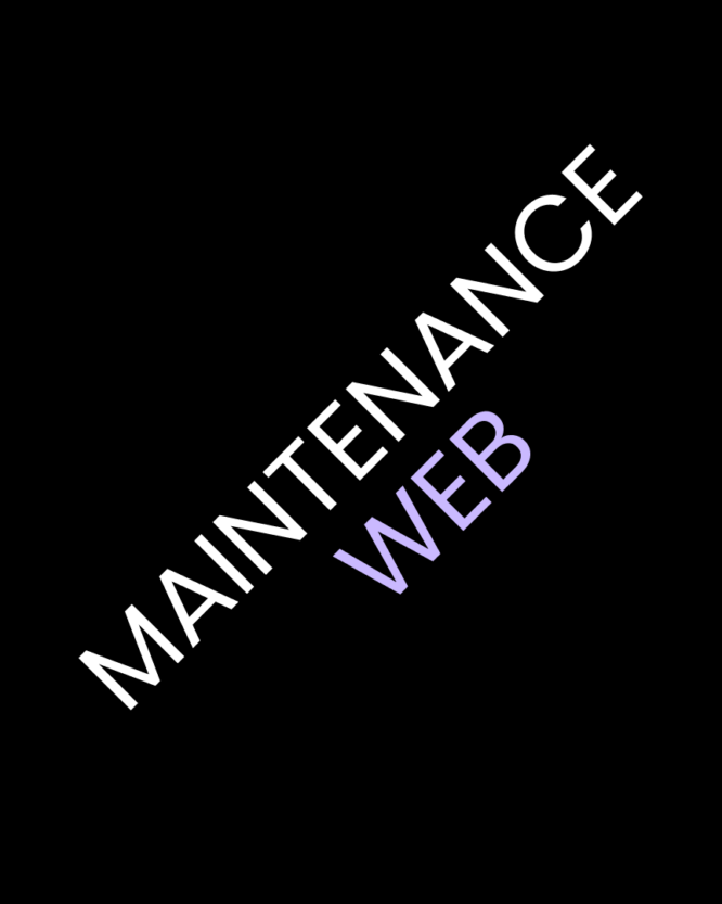 Maintenance web